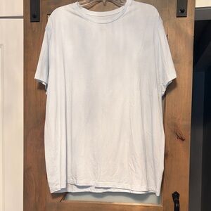 Goodfellow & Co Light Blue Crew Neck Short Sleeve Tee Size XXL